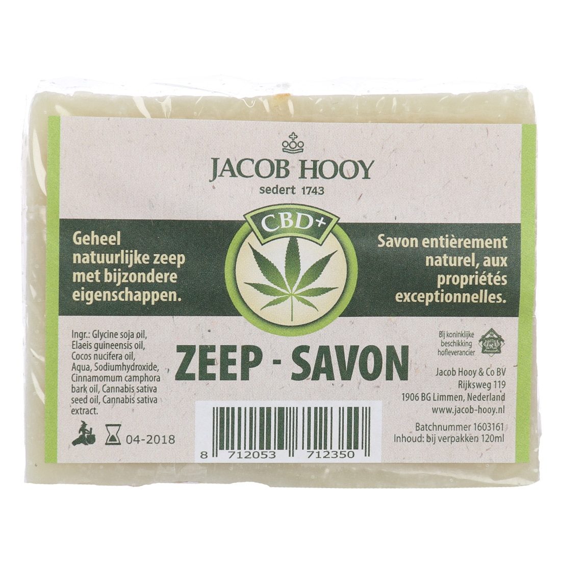 Jacob Hooy CBD-Seife