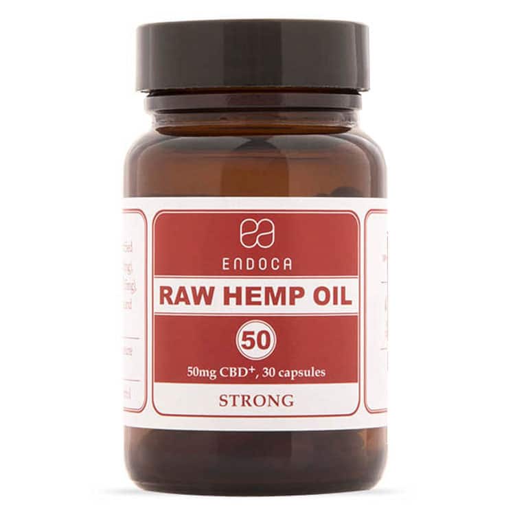 Endoca CBD-Kapseln (30 Stück, 50 mg pro Kapsel)