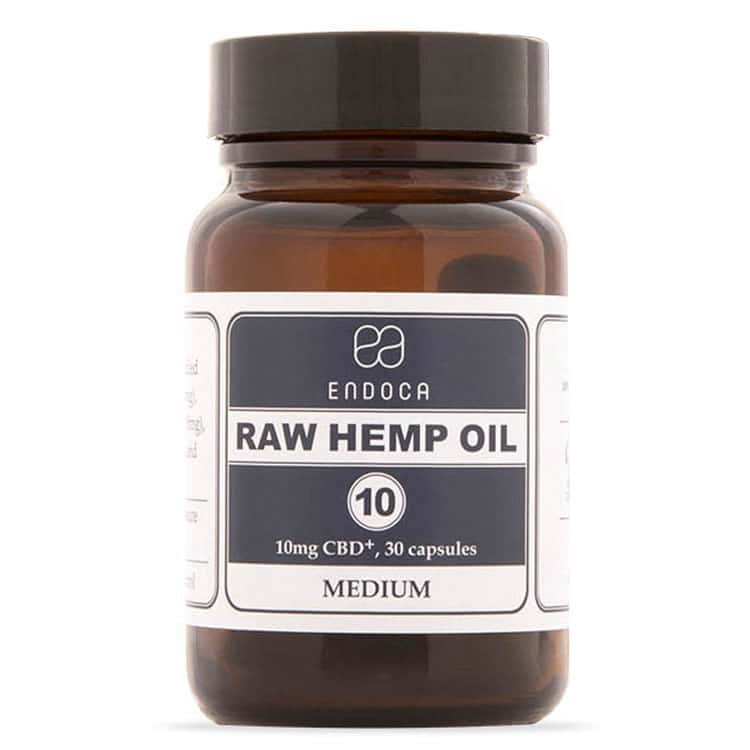 Endoca CBD-Kapseln (30 Stück, 10 mg pro Kapsel)