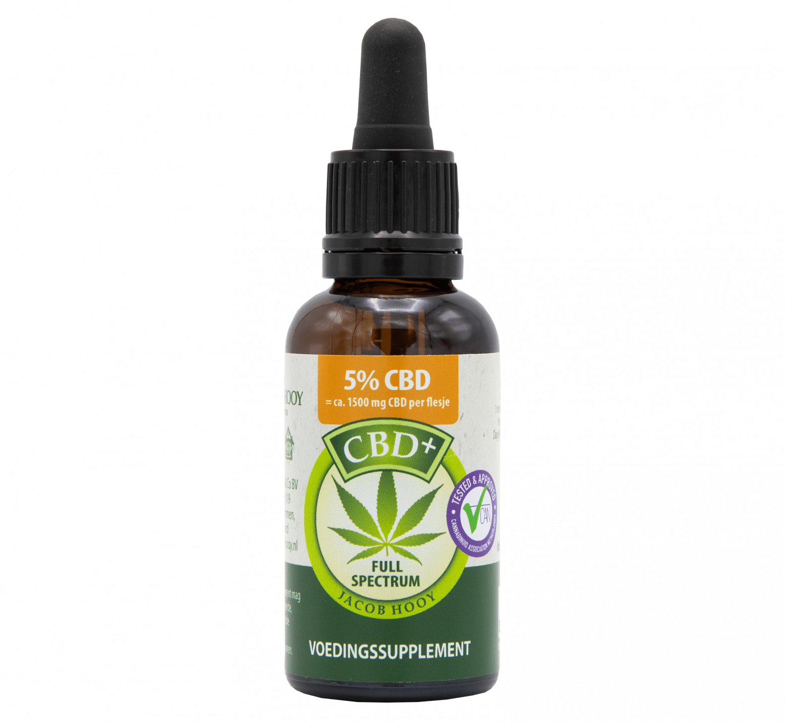 Jacob Hooy 5 % CBD-Öl (30 ml)