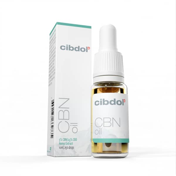 Cibdol 5 % CBN und 2,5 % CBD Öl (10 ml)